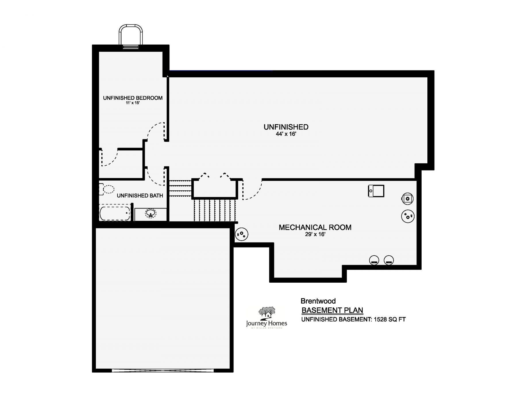 Journey Homes - Brentwood - 1,528 SQ FT