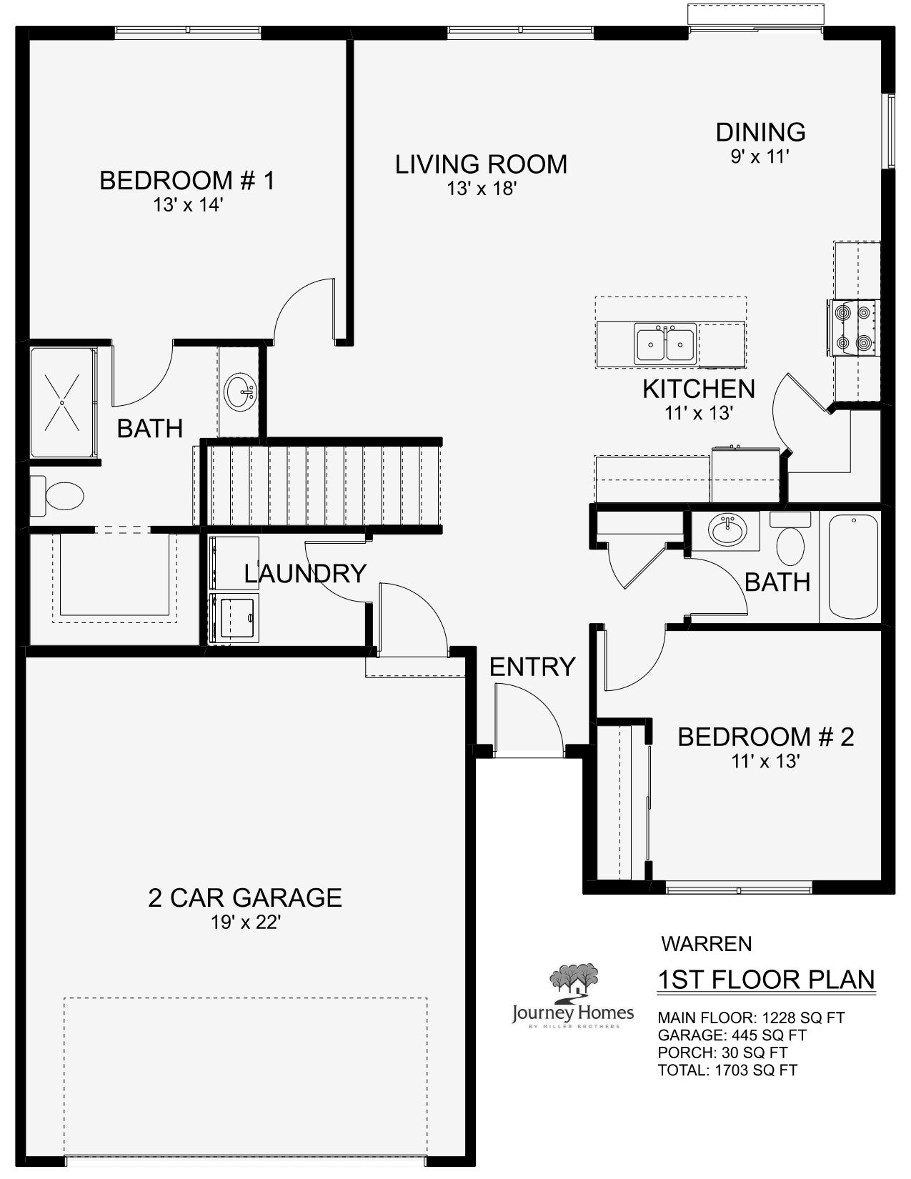 Journey Homes Falcon Lair 21 1,228 SQ FT