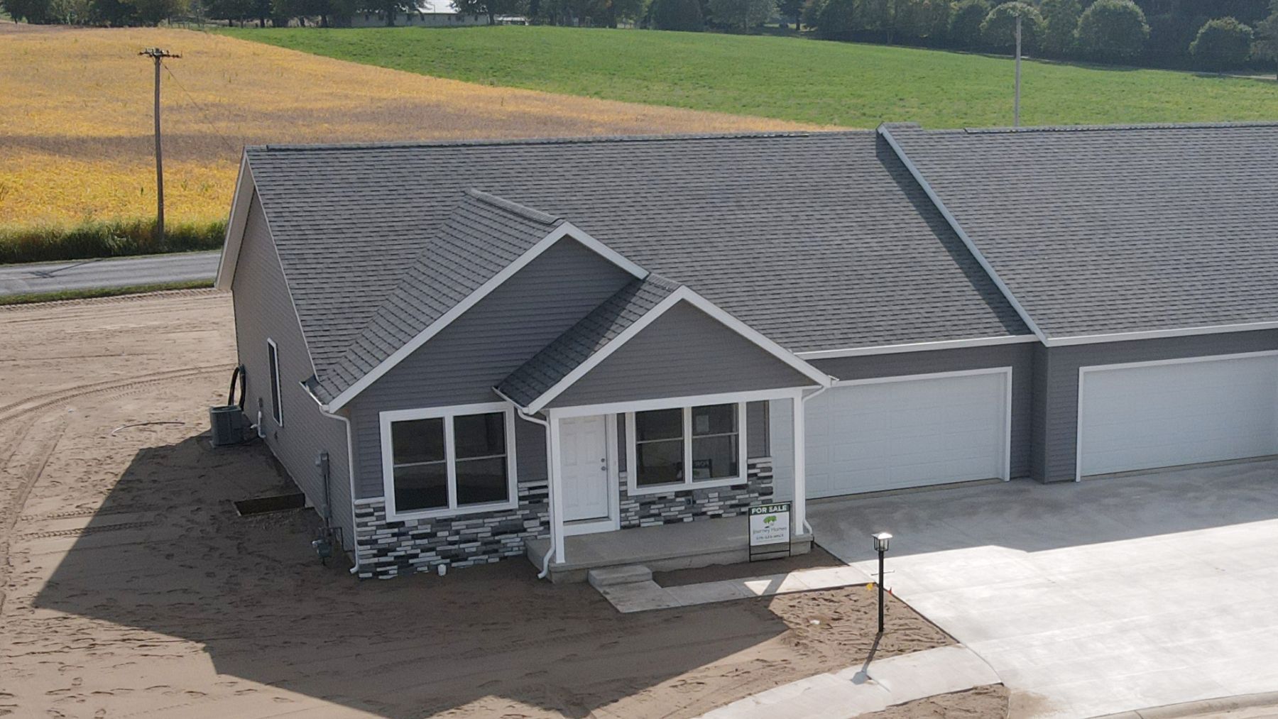 New construction 1,286 square foot home available for sale in New Paris, IN
