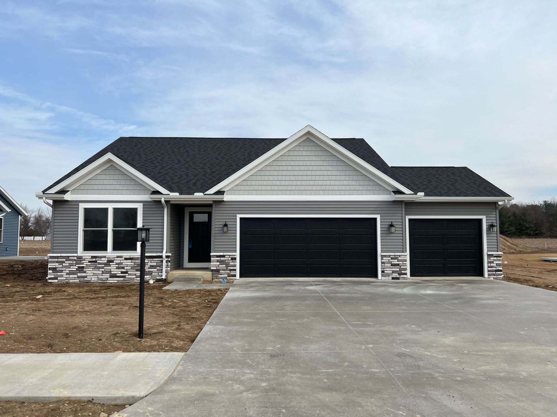 New construction 1,432 square foot home available for sale in Milford, IN